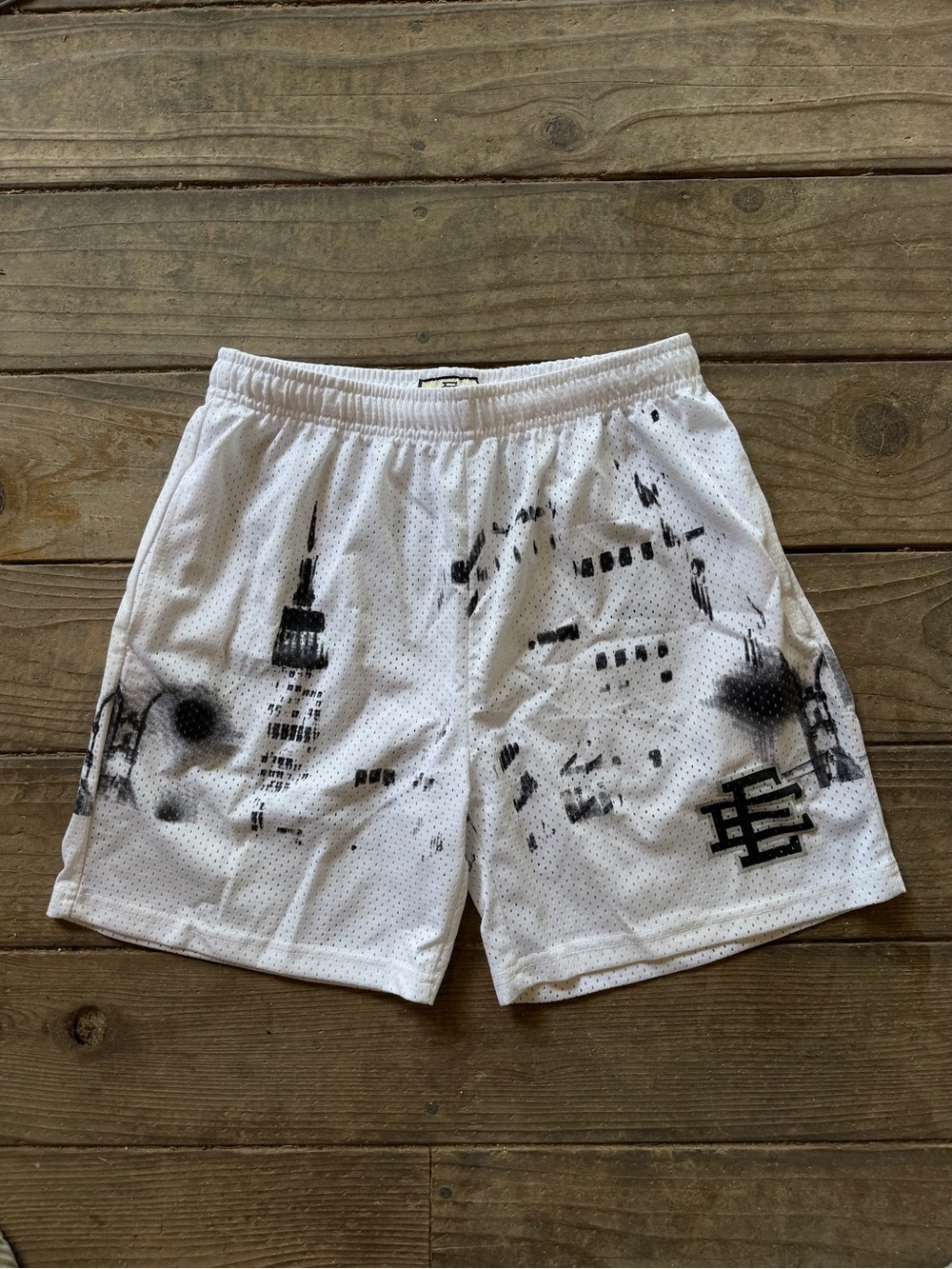 Eric Emanuel white shorts